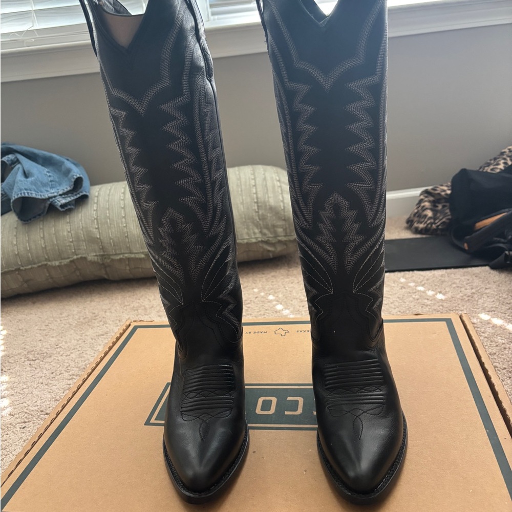 Tecovas The Abby Black Women's Boots
